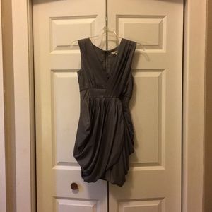 Gray party dress size S